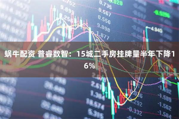 蜗牛配资 普睿数智：15城二手房挂牌量半年下降16%