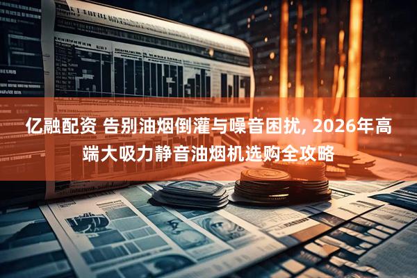 亿融配资 告别油烟倒灌与噪音困扰, 2026年高端大吸力静音油烟机选购全攻略