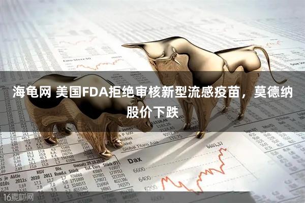 海龟网 美国FDA拒绝审核新型流感疫苗，莫德纳股价下跌