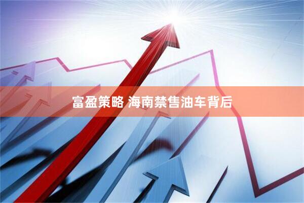 富盈策略 海南禁售油车背后